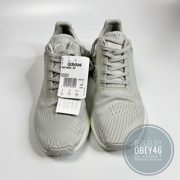 Adidas NMD_R2 Wings + Horns Primeknit Hint Light Gray BB3118 Size Men\'s US 9.5 main image 9
